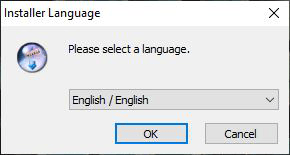 Tesseract OCR for Windows 安装程序语言选择界面